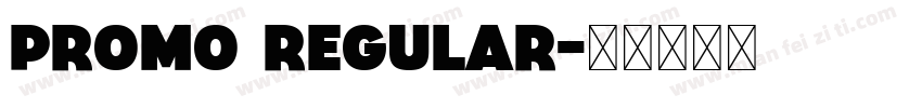 Promo Regular字体转换